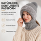 Damen Winter Einteilige Gestrickte Mütze Schal Maske