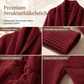 Damen lockere Strickjacke mit Fledermausärmeln, offener Front, Überwurf für Herbst und Winter