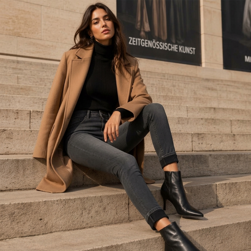 📢🎉50%Rabatt!!!🛍️✨Bequeme, dehnbare Damen-Jeans mit hohem Bund