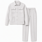📢🎉50%Rabatt!!!🛍️✨Zweiteiliges Set aus legerer Waffelstrickjacke und passender Hose für Herren