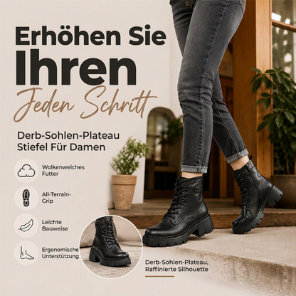 🔥 Lass es dir nicht entgehen, wenn du gerade vorbeikommst – es trifft genau deinen Geschmack.🎉🥾 Damen Retro Plateau Martens-Stil Stiefel