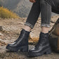 🔥 Lass es dir nicht entgehen, wenn du gerade vorbeikommst – es trifft genau deinen Geschmack.🎉🥾 Damen Retro Plateau Martens-Stil Stiefel