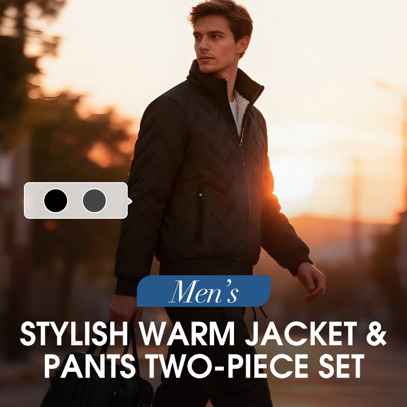 🔥Wärmendes Jacken-Set für Herren – 👏 Jacke + Hose!