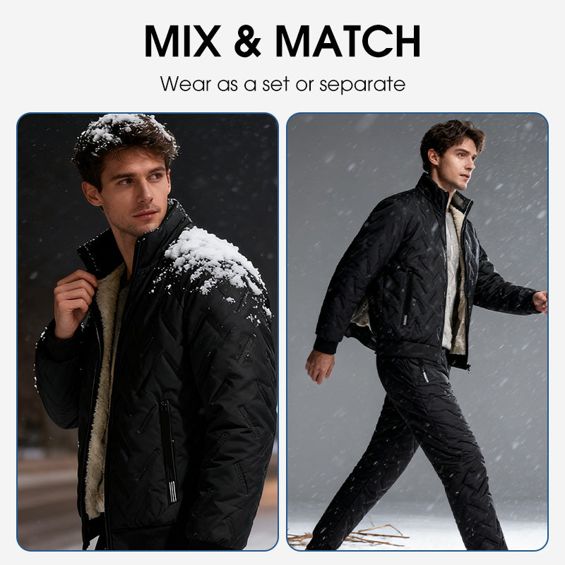 🔥Wärmendes Jacken-Set für Herren – 👏 Jacke + Hose!