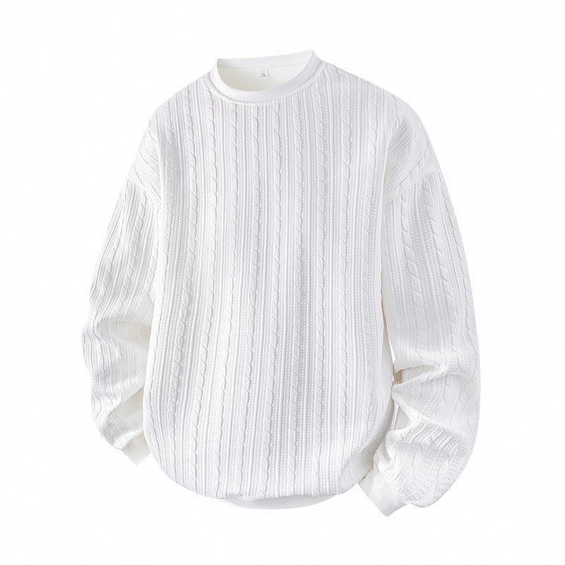 📢🎉50%Rabatt!!!🛍️✨Herren Kabelstrick Rundhalspullover