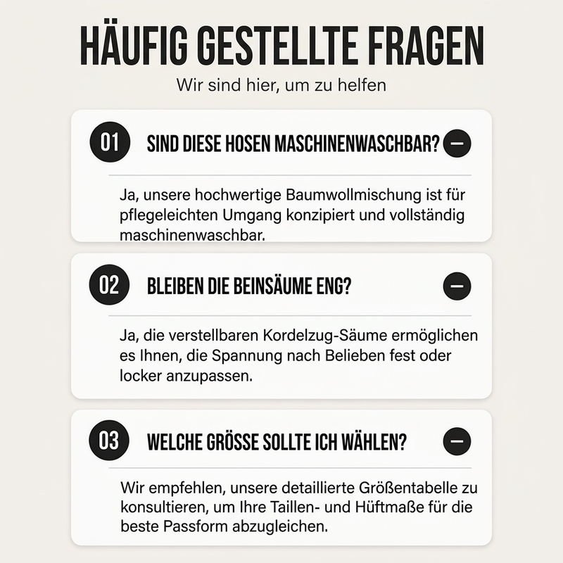 Herren-Freizeit-Cargohose mit Kordelzug