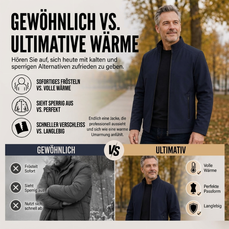 📢🎉50%Rabatt!!!🛍️✨Klassische verdickte Winterjacke für Herren