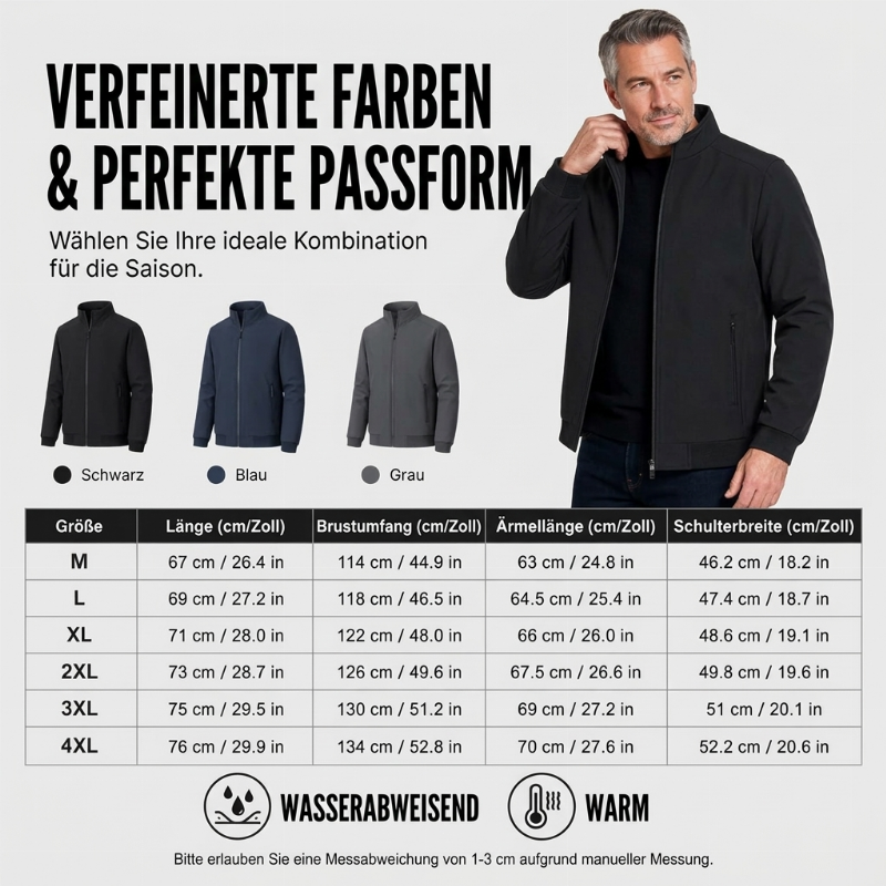 📢🎉50%Rabatt!!!🛍️✨Klassische verdickte Winterjacke für Herren
