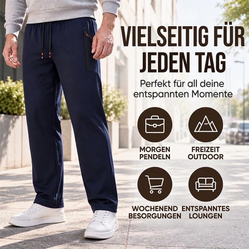 Bequeme wärmende Winter-Sporthose für Herren