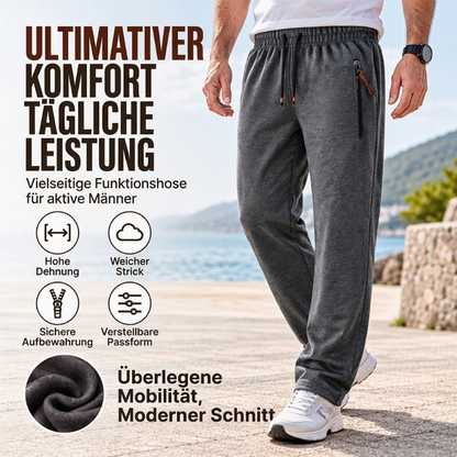 Bequeme wärmende Winter-Sporthose für Herren
