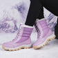 🔥 50% RABATT ❄️ Wasserdichte, plüschgefütterte Schnee-Stiefeletten für Damen – wadenhoch