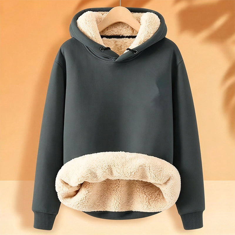 ⏰Letzte Chance! Jetzt zugreifen!⏰ Verdicktes Sherpa-Fleece-Kapuzenpullover für Herren
