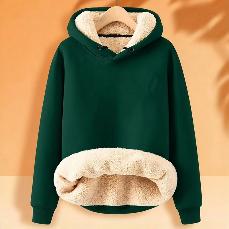 ⏰Letzte Chance! Jetzt zugreifen!⏰ Verdicktes Sherpa-Fleece-Kapuzenpullover für Herren