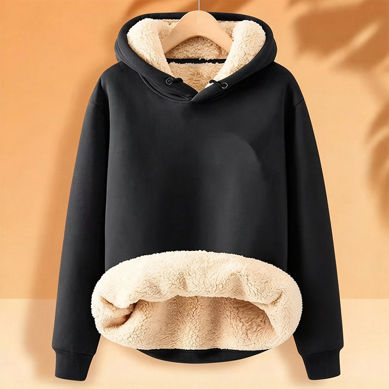 ⏰Letzte Chance! Jetzt zugreifen!⏰ Verdicktes Sherpa-Fleece-Kapuzenpullover für Herren