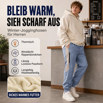 ⏳ Letzter Tag: 50%Rabatt🔥🔥 Herren winddichte thermische Hose mit elastischen Bündchen