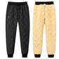 Unisex-Jogginghose mit lockerem Schnitt und Sherpa-Fleecefutter, warme Winter-Freizeithose mit Reißverschlusstaschen