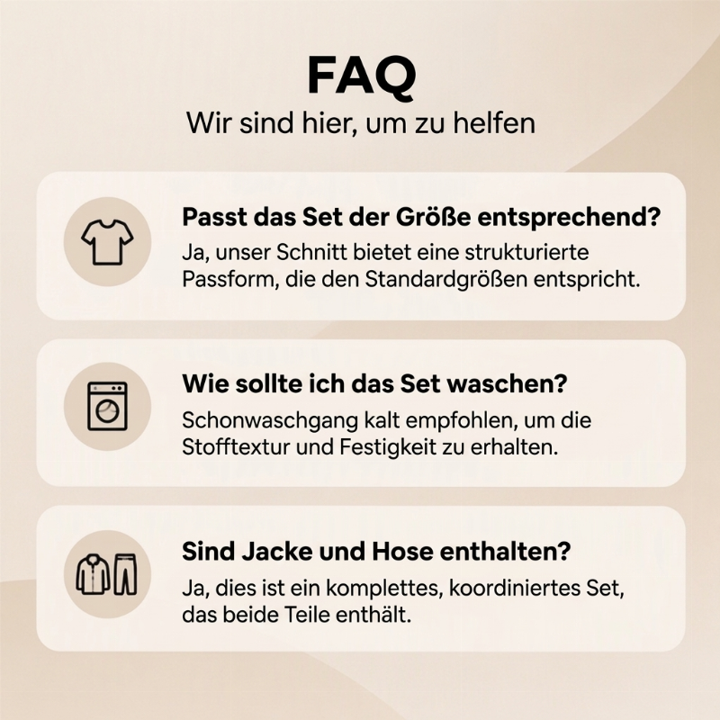 🥳Über 50.000 verkauft!🥳 Lässiger, stilvoller Jacken- und Hosenanzug für Herren