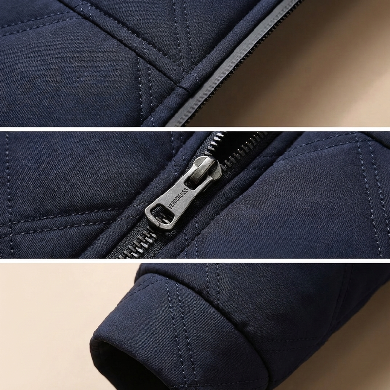 🔥Beliebtes Produkt ！✨Winterjacke für Herren mit Kapuze und Plüschfutter