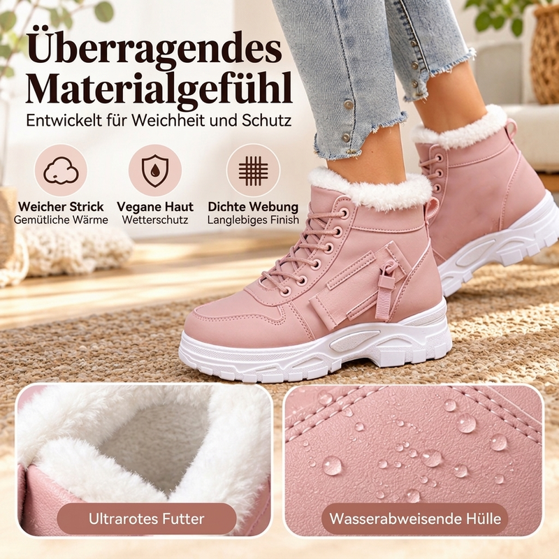 💞Beliebtes Produkt! Nur kurze Zeit reduziert!💞 Warme Winter-Stiefeletten für Damen mit Plüschfutter