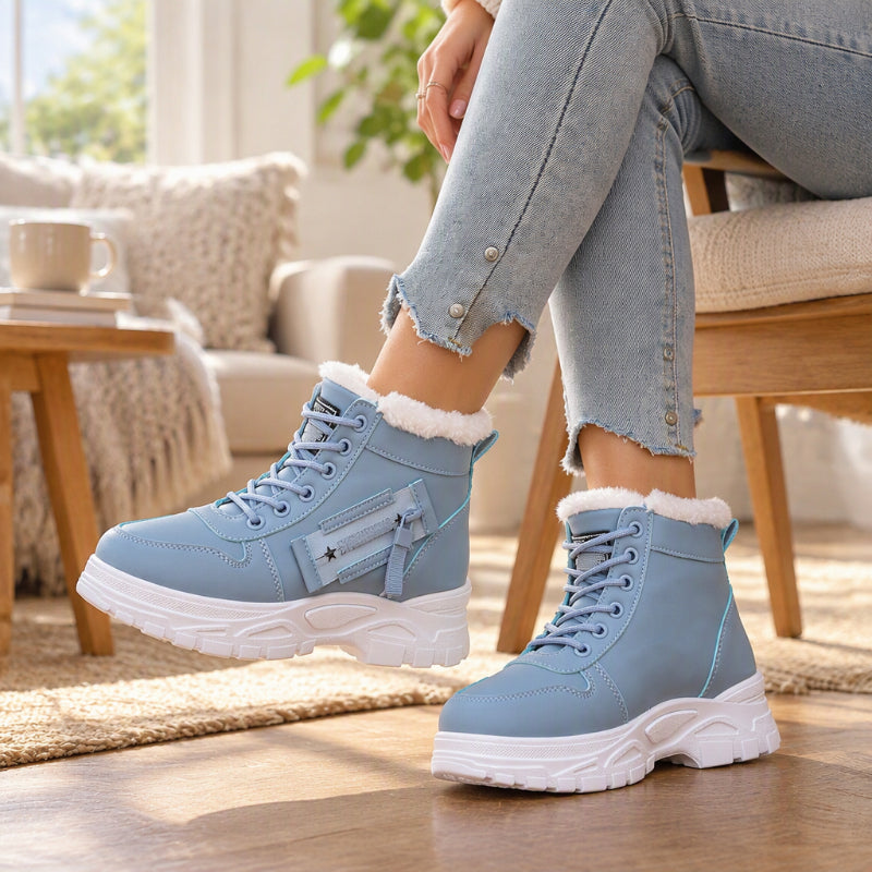 💞Beliebtes Produkt! Nur kurze Zeit reduziert!💞 Warme Winter-Stiefeletten für Damen mit Plüschfutter