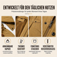 📢🎉50%Rabatt!!!🛍️✨Wärmende Winterjacke für Herren mit abnehmbarer Kapuze