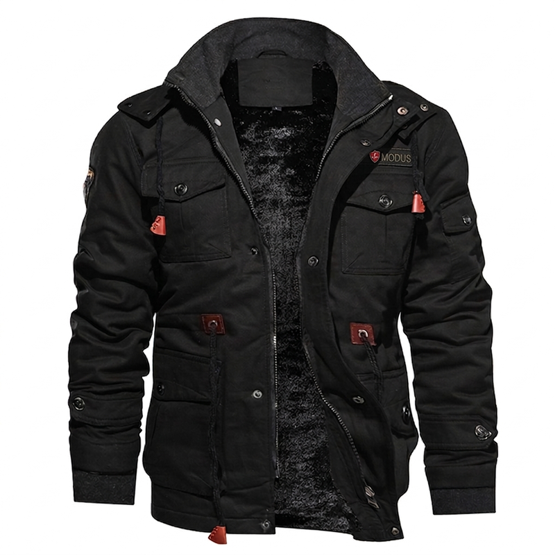 📢🎉50%Rabatt!!!🛍️✨Wärmende Winterjacke für Herren mit abnehmbarer Kapuze