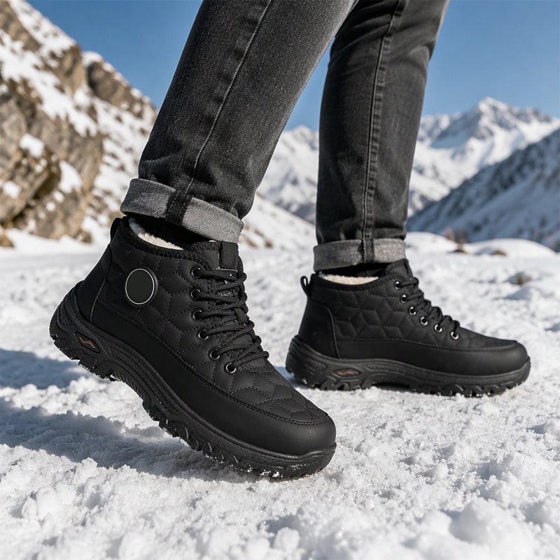 Warme Plougefütterte Schneestiefel für Herren