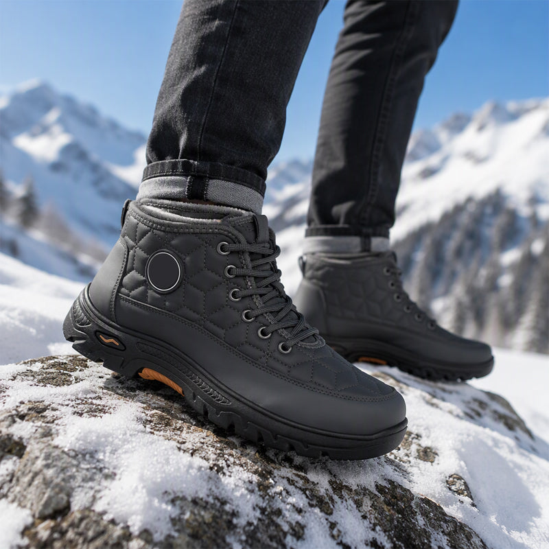 Warme Plougefütterte Schneestiefel für Herren