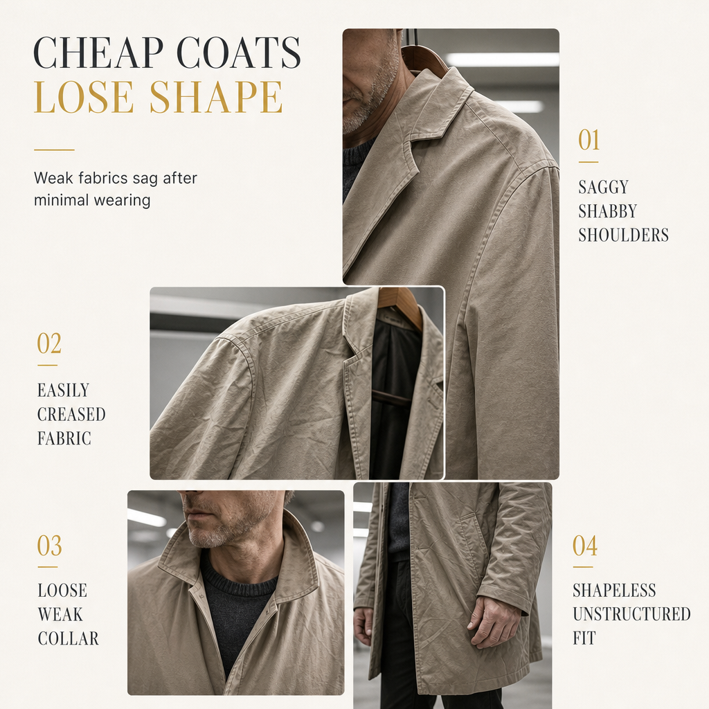 📢🎉50%Rabatt!!!🛍️✨Klassischer einreihiger Trenchcoat für Herren, Business-Casual Premium Windbreaker