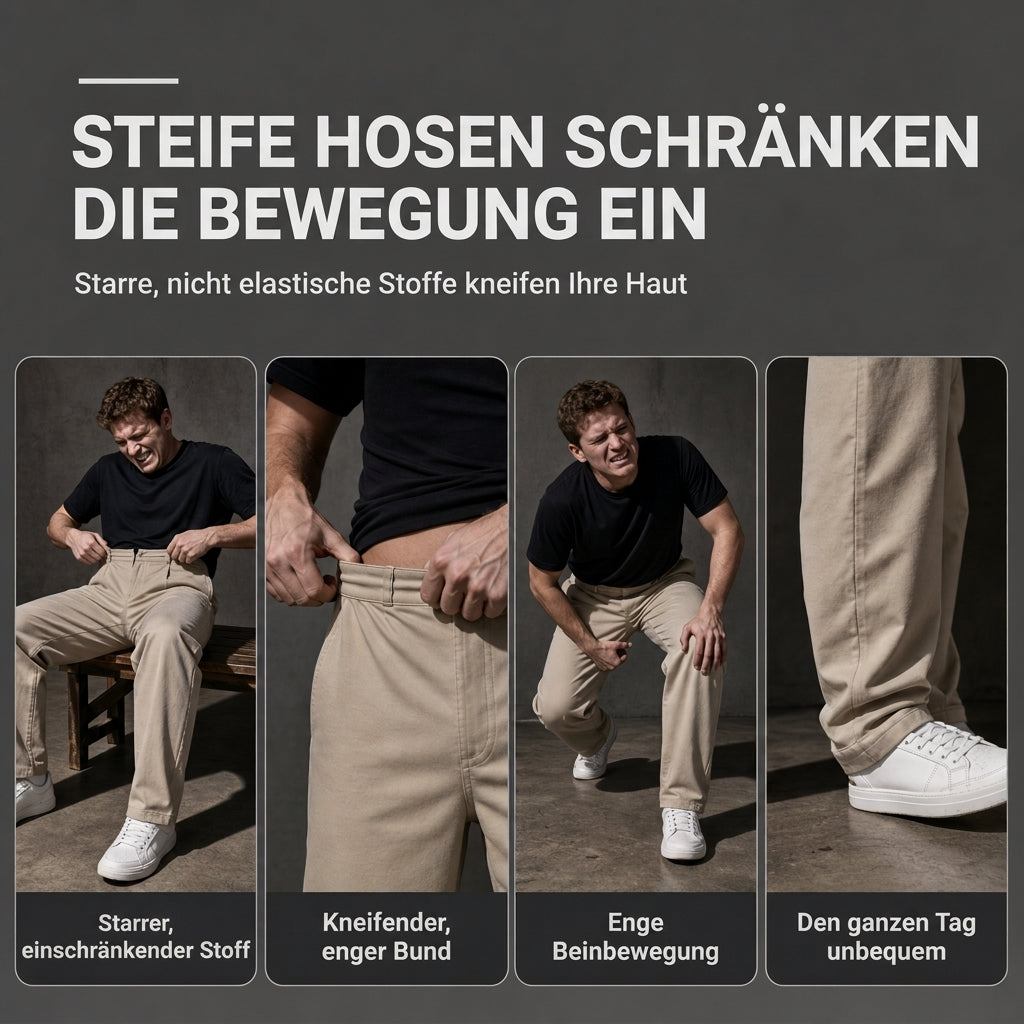 Herren Cord-Cargohose mit entspannter Passform
