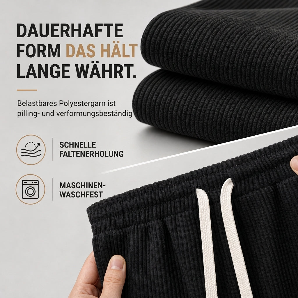 📢🎉50%Rabatt!!!🛍️✨Herren leichte Cord Freizeithosen, locker sitzende gerade Beinhosen