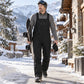 ❄️🎿 Wasser- & schneefeste Unisex-Skihose mit Hosenträgern | Kein nasser Po, kein Abrutschen – Warm & sicher auf der Piste ✨