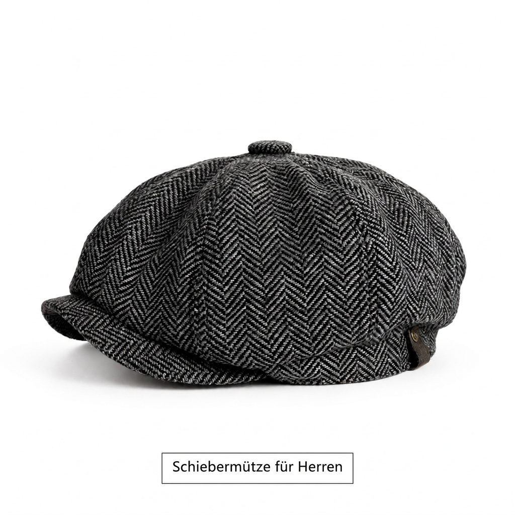 📢🎉50%Rabatt!!!🛍️✨Vintage British Stil Newsboy Kappe für Herren und Damen Klassisch Casual Flache Kappe Achteckige Baskenmütze
