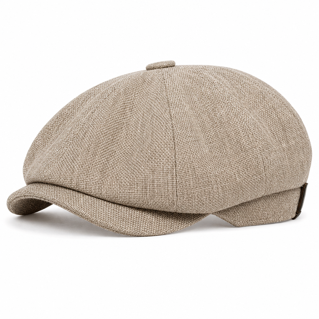 📢🎉50%Rabatt!!!🛍️✨Vintage British Stil Newsboy Kappe für Herren und Damen Klassisch Casual Flache Kappe Achteckige Baskenmütze