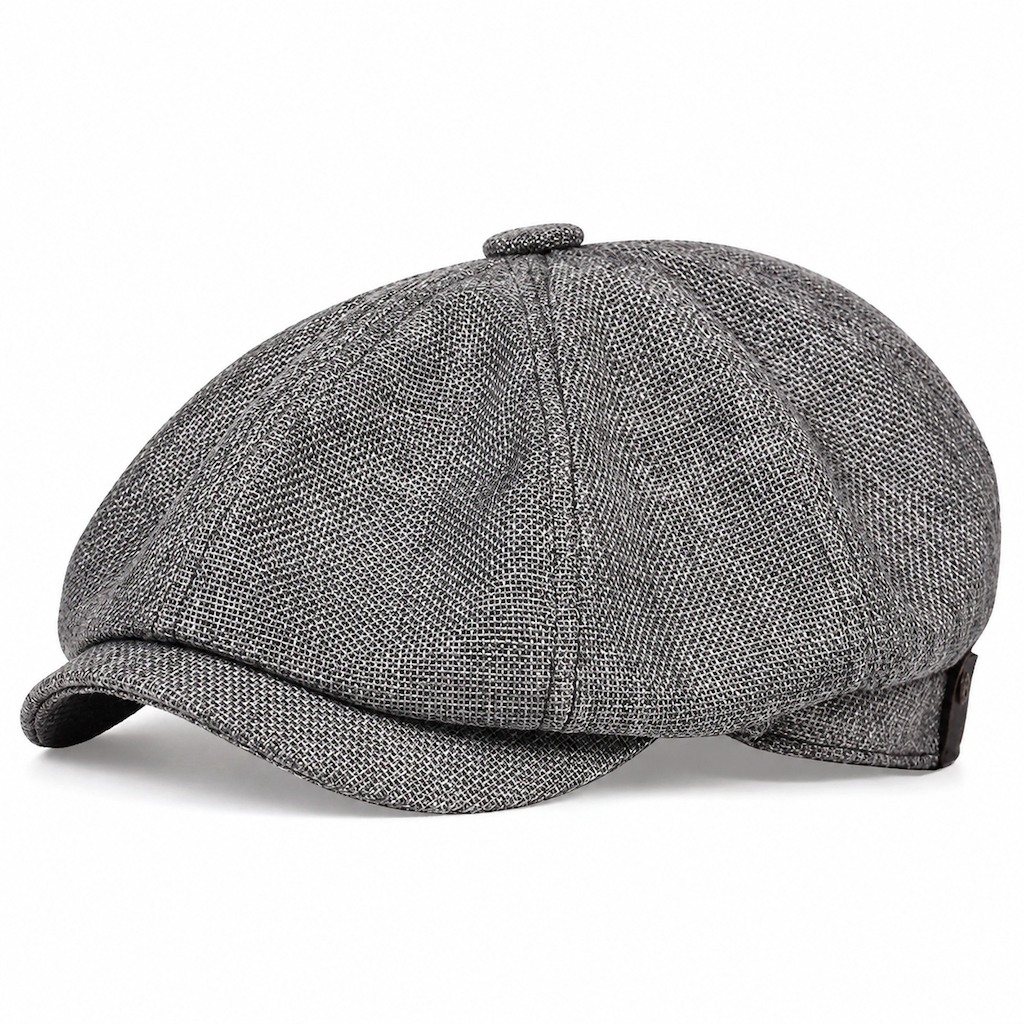 📢🎉50%Rabatt!!!🛍️✨Vintage British Stil Newsboy Kappe für Herren und Damen Klassisch Casual Flache Kappe Achteckige Baskenmütze