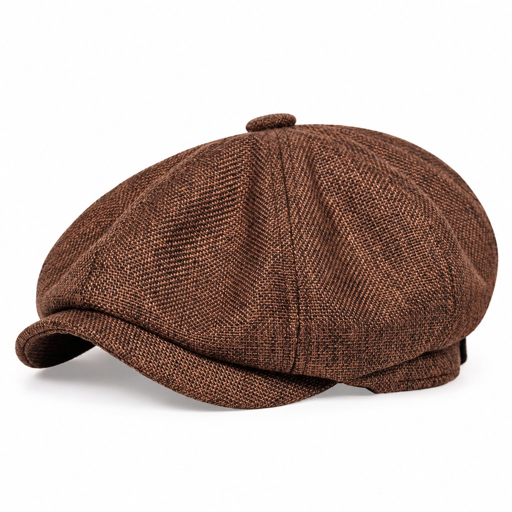 📢🎉50%Rabatt!!!🛍️✨Vintage British Stil Newsboy Kappe für Herren und Damen Klassisch Casual Flache Kappe Achteckige Baskenmütze