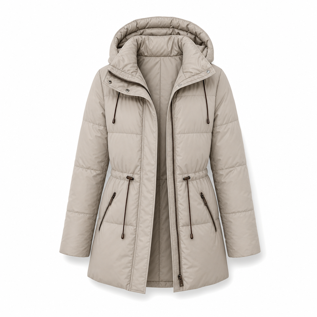 📢🎉50%Rabatt!!!🛍️✨Langer gepolsterter Kapuzenmantel für Damen