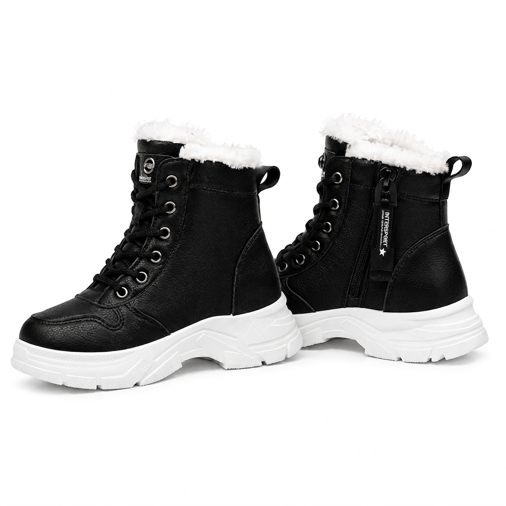 📢🎉50%Rabatt!!!🛍️✨Damen Winter-Schneestiefel, warme, mit Plüsch gefütterte, hochgeschlossene Knöchelstiefel
