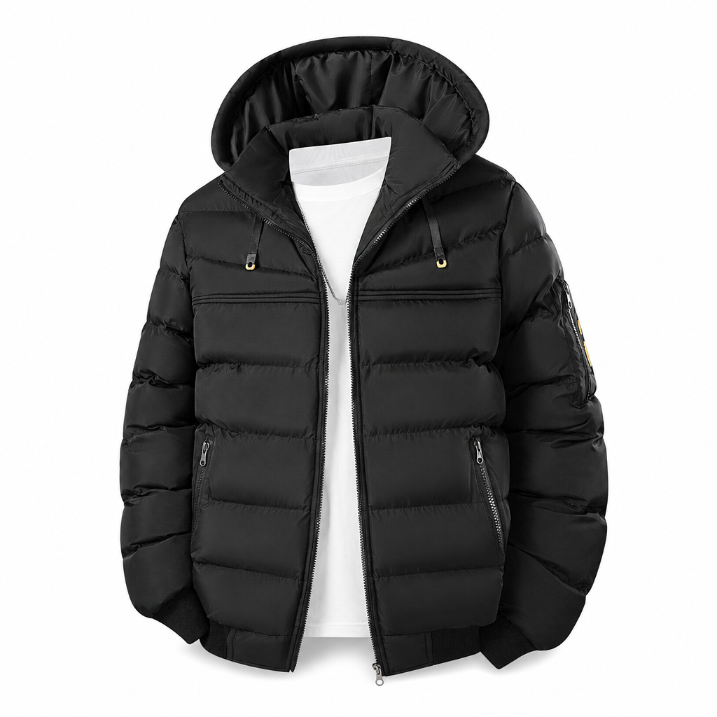 📢📢50% Rabatt!!! 🎉✨Lässige, warme, isolierte Winterjacke für Herren, kurz und wattiert