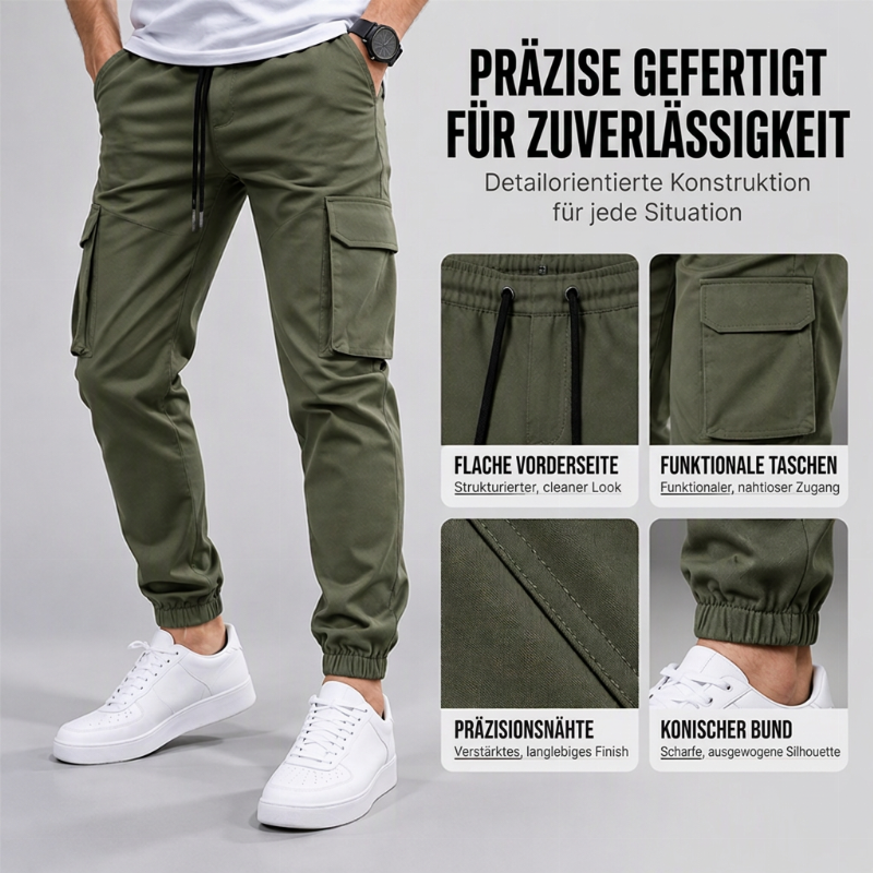 📢📢50% Rabatt!!! 🎉✨Lässige Outdoor-Cargohosen für Herren mit Kordelzug