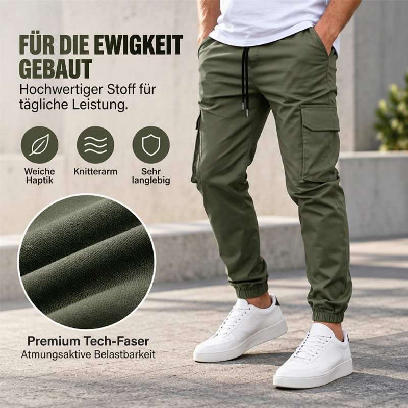📢📢50% Rabatt!!! 🎉✨Lässige Outdoor-Cargohosen für Herren mit Kordelzug