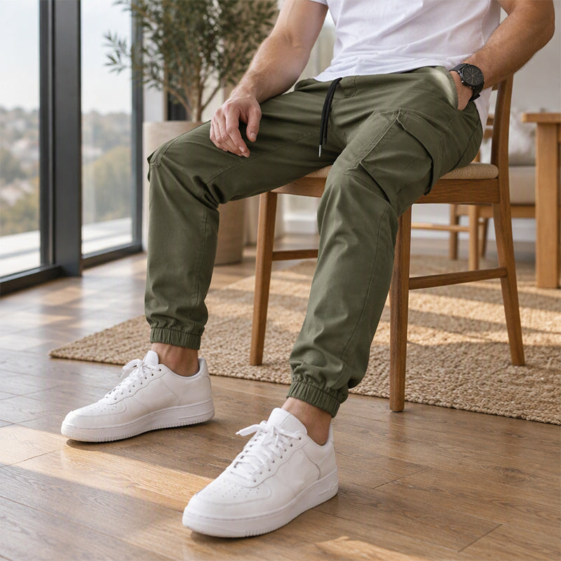 📢📢50% Rabatt!!! 🎉✨Lässige Outdoor-Cargohosen für Herren mit Kordelzug