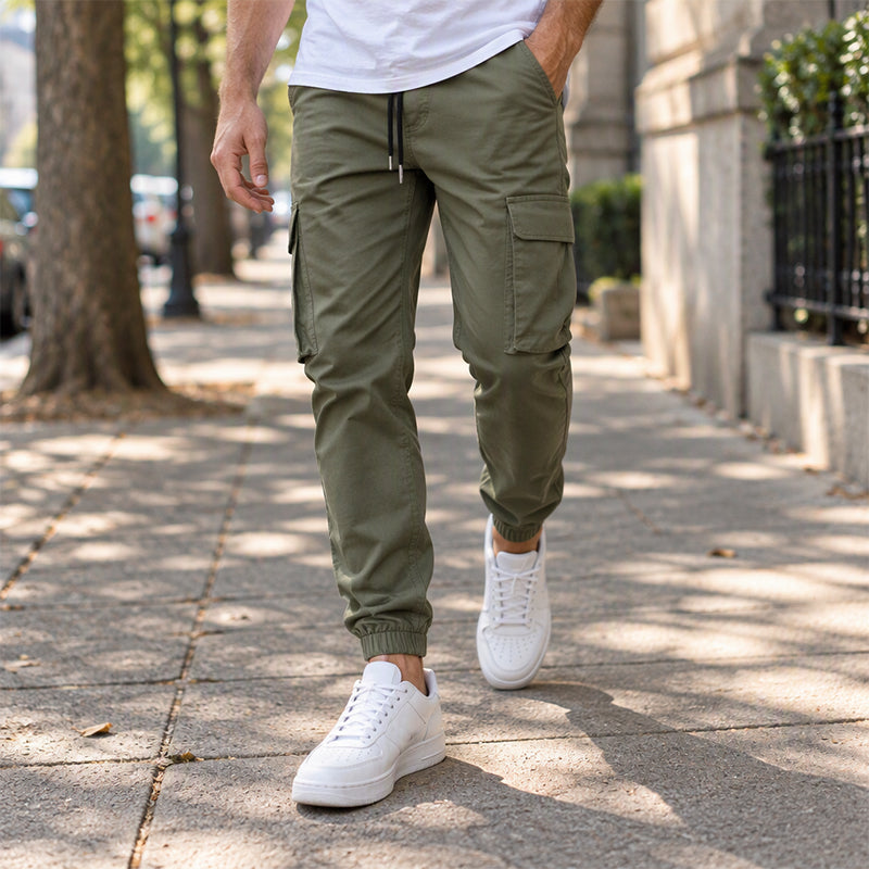 📢📢50% Rabatt!!! 🎉✨Lässige Outdoor-Cargohosen für Herren mit Kordelzug