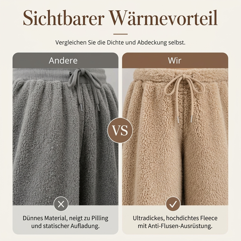 Warme Damen-Loungewear-Hose – locker, gemütlich & bequem