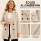📢📢50%Rabatt!!!🎉✨Damen-Doppelreiher Overcoat mit Reverskragen