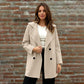 📢📢50%Rabatt!!!🎉✨Damen-Doppelreiher Overcoat mit Reverskragen