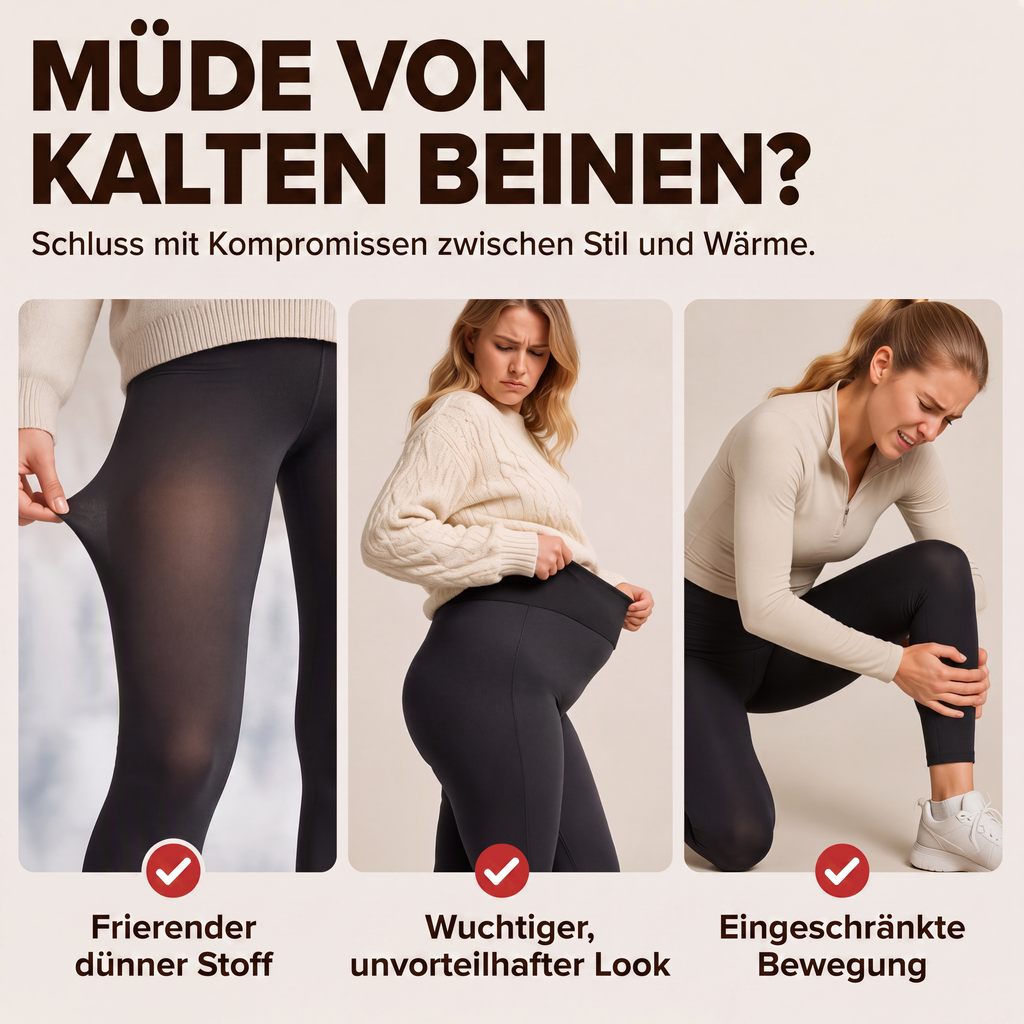 📢🎉50%Rabatt!!!🛍️✨Hochtaillierte Thermo-Yogahosen für Damen