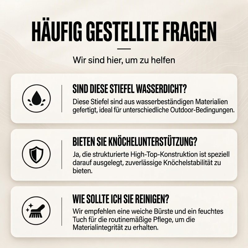 🌟Über 10.000 positive Bewertungen!🌟 Unisex Outdoor Hochgeschlossene taktische Kampfstiefel