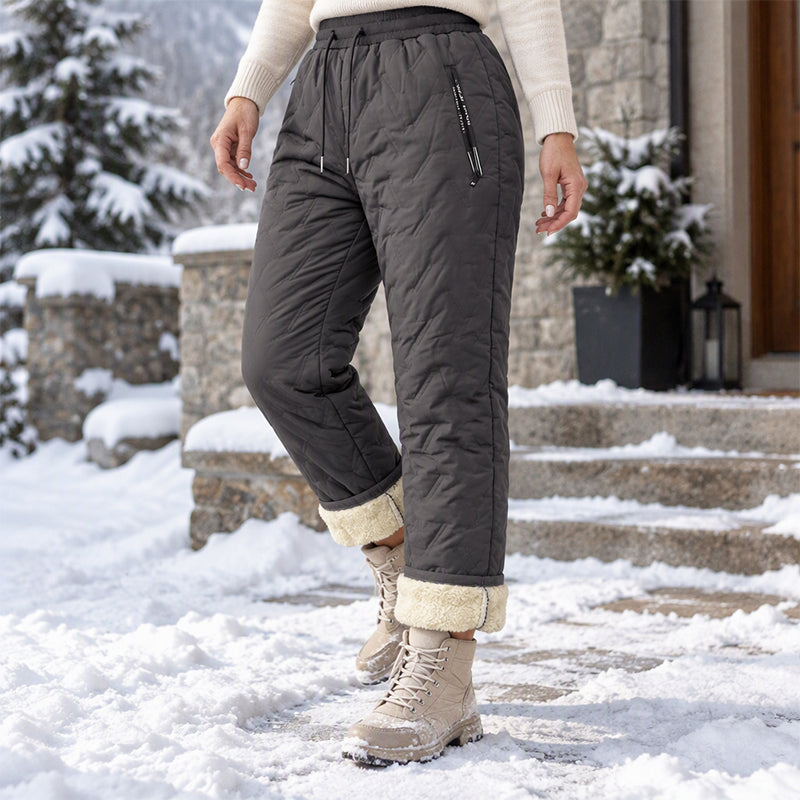 ⏰Letzte Chance! Jetzt zugreifen!⏰ Warme Winterhosen für Damen mit dickem Plüschfutter