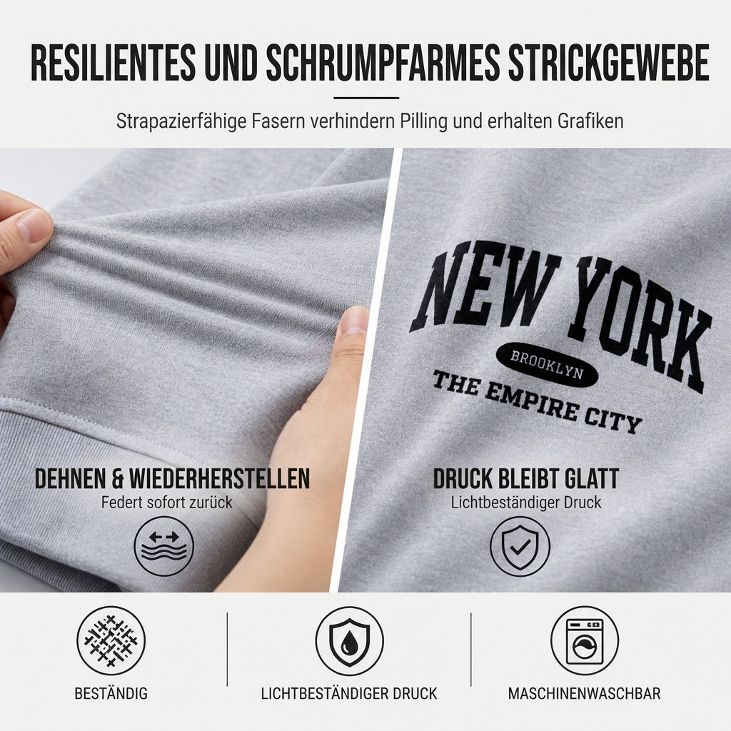 🌟Nr. 1 in der Kategorie!🌟 Herren-Graphic-Hoodie-und-Sweatpants-Set